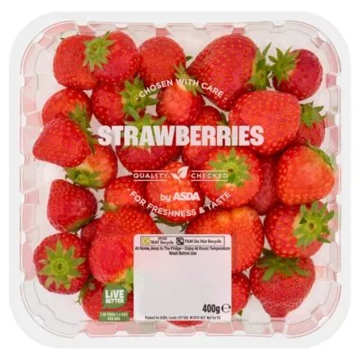 ASDA Strawberries 400g for £1.86