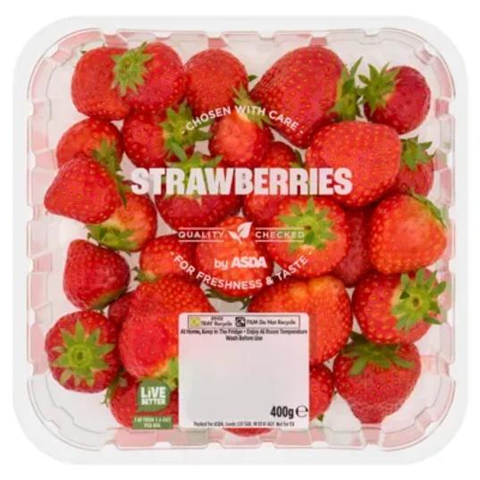 ASDA Strawberries 400g for £1.86