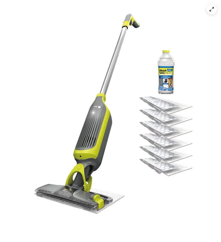Shark VacMop 2-in-1 Cordless Vacuum Mop with Targeted Spray for £59.99 and Free Soultion worth £14.99