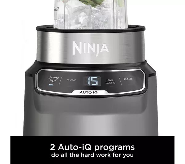 NINJA Auto-iQ BN500UK Blender - Black & Silver for £59.97