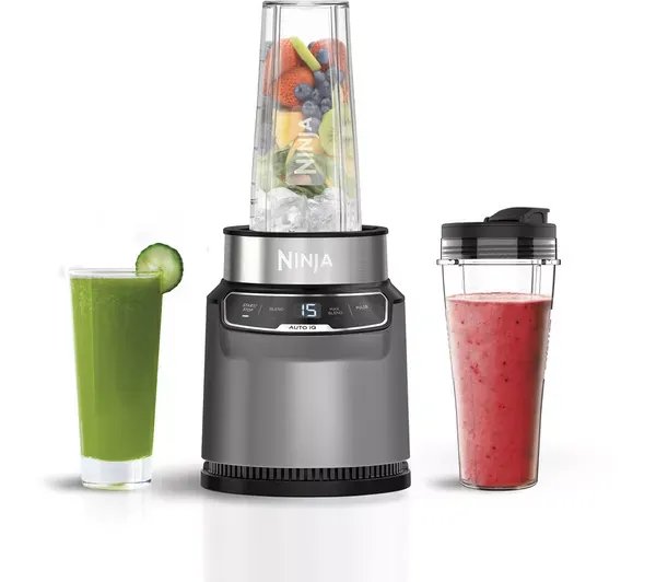 NINJA Auto-iQ BN500UK Blender - Black & Silver for £59.97