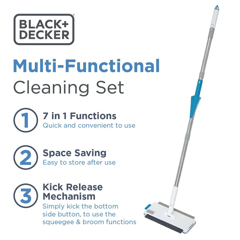 Black & Decker 7-in-1 Multifunctional Cleaning set for £9
