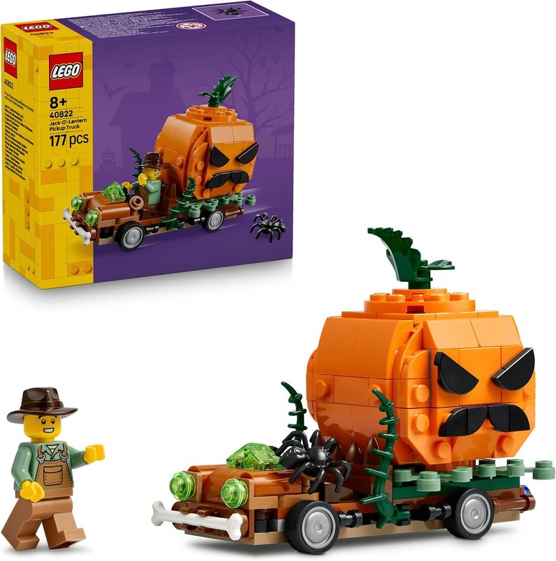 LEGO Jack-O'-Lantern Pickup Truck for £10