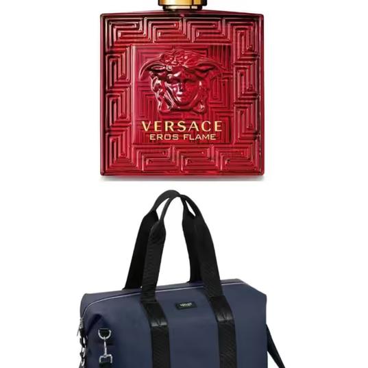 Versace Eros Flame Eau de Parfum 100ml + Free Versace Men's Duffle Bag (£45 with student discount) + Free C&amp;C